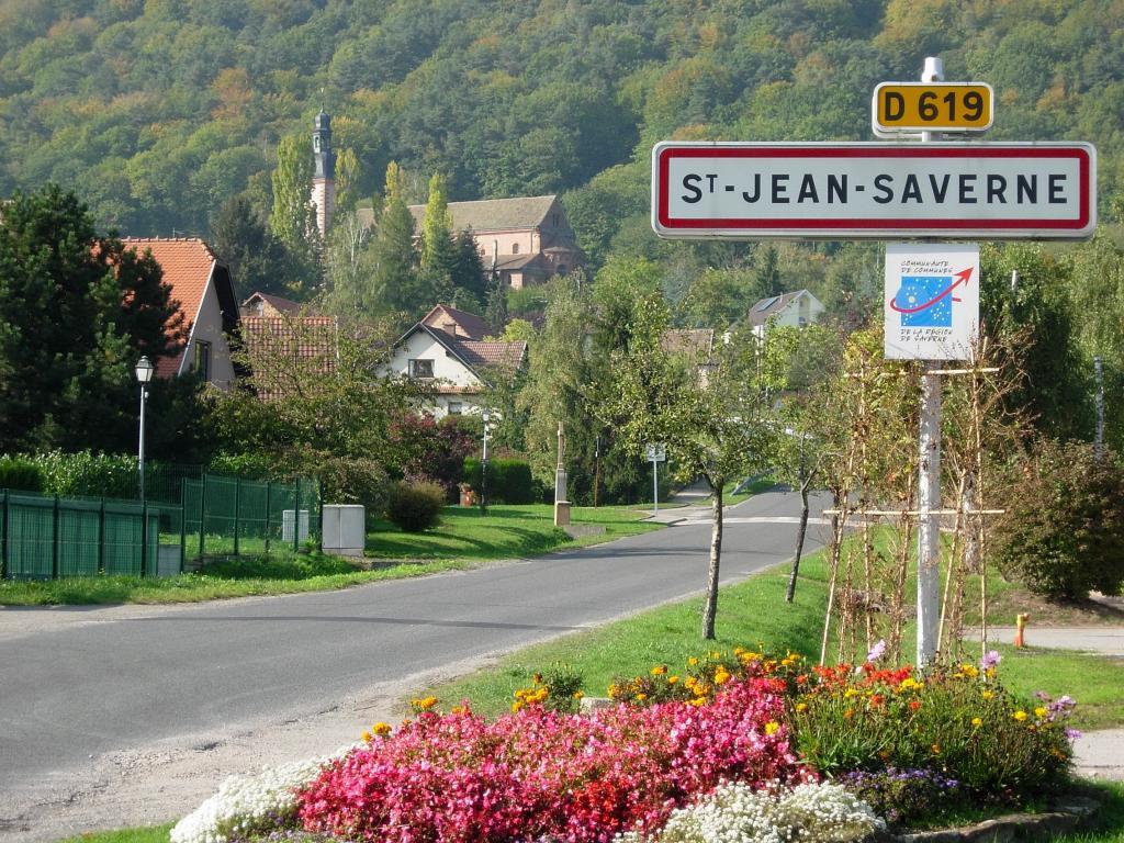 Chambres D'Hotes Les Vignes Saint-Jean-Saverne Buitenkant foto